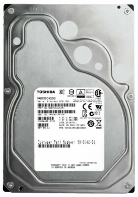 Hard Drive Toshiba MG03SCA200 2TB 7200RPM 64MB Cache SAS-2 6Gbps 3.5'' Inch - Image 1 of 3
