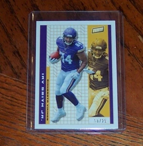 Panini National Convention 2019 novato de la NFL 18/25 Irv Smith Jr #IS radiocontrol - Imagen 1 de 3