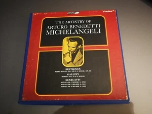 Reel to reel tape Benedetti Michelangeli Beethoven no 32 Galuppi London 4 track - Picture 1 of 5