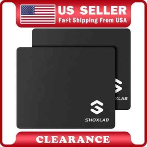 2-Pack Non-Slip Mouse Pad Stitched Edge PC Laptop For Computer PC Gaming Rubber - Photo 1/8