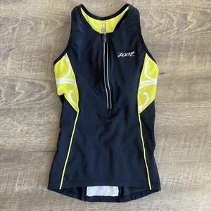 ZOOT Ultra Womens XSmall Performance Tri Tank Top w/Back Pockets Lined 1/4 Zip - Picture 1 of 12