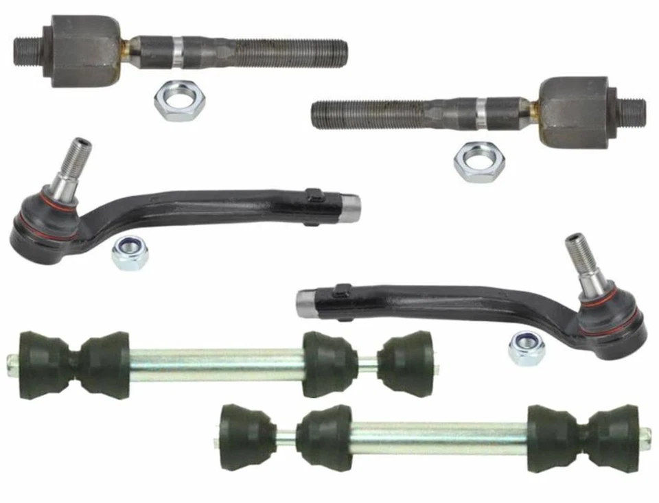 MERCEDES M-CLASS DROP LINK + TIE ROD & RACK END Front Left & Right 98-05 W163 - Image 1 of 1