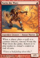 NORIN THE WARY Time Spiral MTG Magic the Gathering Cards DJMagic