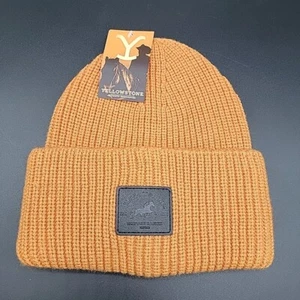 Yellowstone Beanie Hat Winter Warm Adult Sized Paramount Network TV Show Series - Picture 1 of 5