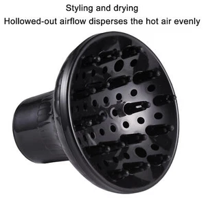 Universal Hair Diffuser, Hair Dryer Diffuser Attachment for Curly and Wavy Hair - Picture 1 of 12