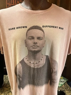 Kane Brown Different Man Pink T Shirt  XXXL 22 Time & Tru Pink? - Image 1 of 4