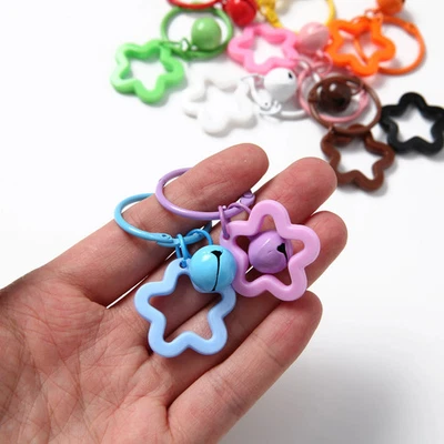 1/5/10/ 20pcs Candy Farbe Glocke Anhänger Schmuck machen - Bild 1 von 4