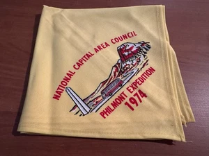 BSA, 1974 Philmont Expedition Neckerchief, National Capital Area Council - Bild 1 von 1