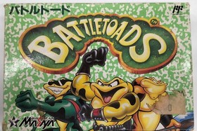 Famicom Software Model Battletoads Masaya FJw22