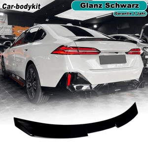 Alerón trasero negro brillante alerón labio alerón para BMW G60 530i 540i i5 G90 M5 - Imagen 1 de 11