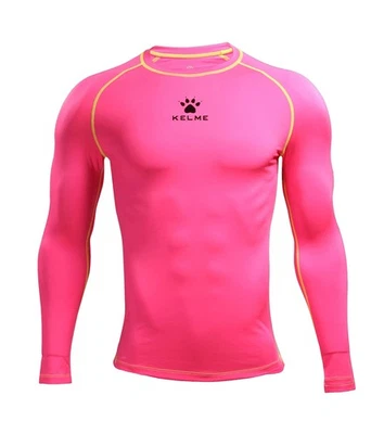 KELME Men's Cool Dry Compression Shirt Long Sleeve – Sports Base Layer Unisex – - Image 1 of 4