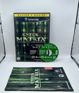 Enter the Matrix Nintendo Gamecube Complete CIB w/ Manual GREAT! ATARI - Picture 1 of 4