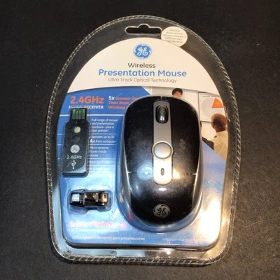 GE 98505 Wireless Mini Presenter Mouse With Built-in Laser Pointer - Image 1 of 3
