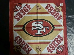 Bandana vintage San Francisco 49ers anni 90 - Foto 1 di 9