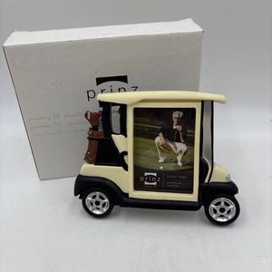 Prinz Golf Cart Bilderrahmen 2,5"x3,5" Öffnung mit Staffelei Rückseite Neu mit Karton - Bild 1 von 5