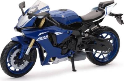 Yamaha YZF-R1 Moto Azul 1/12 Diecast Modelo por New Ray Foto 1 de 4