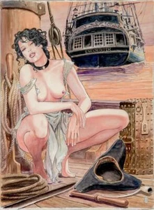 MILO MANARA POSTER MOLLY - Picture 1 of 1
