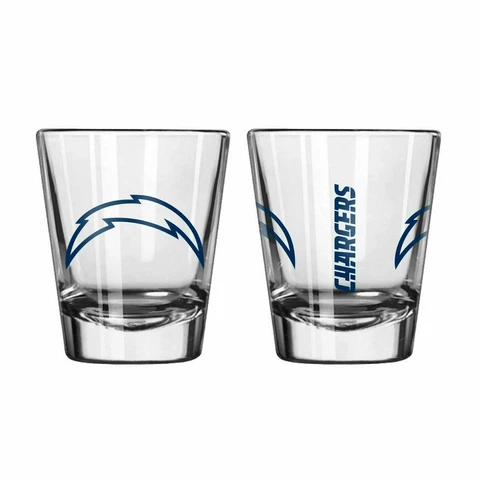 Los Angeles Chargers Boelter NFL Gameday 2oz Shot Glass(1) FREE SHIP!! Cover