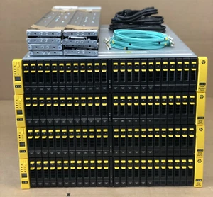 HPE 3PAR 7450c 8GB FC All Flash 138TB (72x 1.92TB) SAS SSD SAN Storage Solution - Picture 1 of 3
