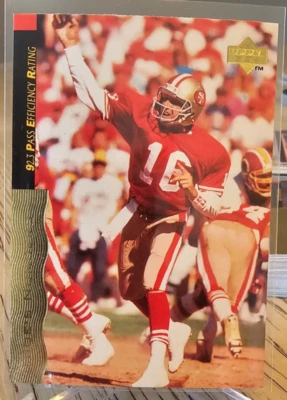 1995 Upper Deck Joe Montana Career Set #34 San Francisco 49ers - Image 1 of 2