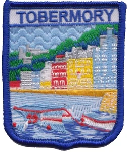 Parche bordado Tobermory isla de Mull Escocia - Imagen 1 de 3