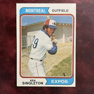 1974 Topps Set KEN SINGLETON #25 MONTREAL EXPOS - NM/MINT+ *HIGH GRADE* VENDING - Picture 1 of 2