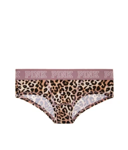 Victoria's Secret PINK Logo Hipster Panty Leopard - Picture 1 of 1