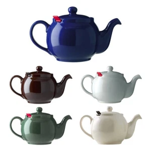 Chatsford Ceramic Teapot w/ Filter - 6 Cups - 1.1L Server/Kettle/Pitcher - Picture 1 of 6