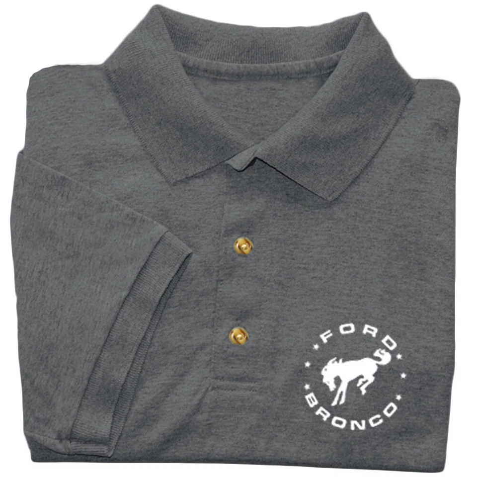 Camisa Ford Bronco Para Hombres Camisa Polo Cuello Golf Camiseta Ropa Ropa Foto 1 de 1