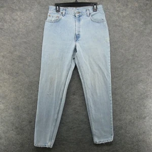 VTG Levis Jeans Womens 11 L Blue 550 Relaxed Tapered Mom American Y2K Denim - Picture 1 of 23