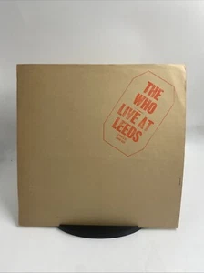 The Who Live At Leeds Lyric Sheet Gatefold LP Album Vinyl Record A1/B1 EX/VG+ - Picture 1 of 20