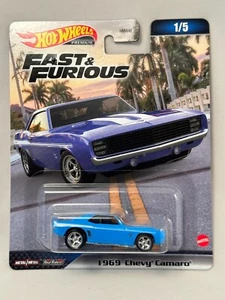 HOT WHEELS 2023 FAST & FURIOUS 2FAST 2FURIOUS 1969 CHEVY CAMARO (YENKO) MOMC - Picture 1 of 3