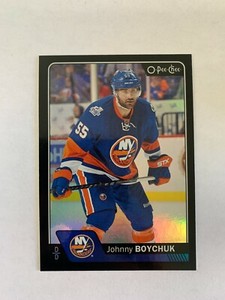 2016-17 O-Pee-Chee Rainbow Black #14 Johnny Boychuk 053/100 - NY Islanders