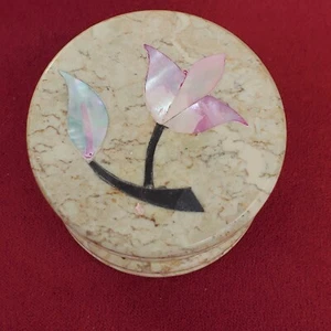 Nuevo Jabonera Tallada a Mano India Caja Baratija Decoración Exhibición Oficina Tocador Anillos - Imagen 1 de 4