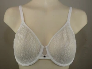 Chantelle 11A1# Lingerie Illuison Moulded Lace Unlined Underwire Bra US Size 32D - Picture 1 of 5