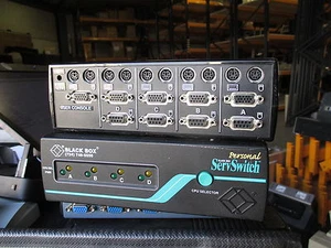 BLACK BOX Personal ServSwitch SW626A-R2 4-Port Computer Switch KVM EXCL PSU - Afbeelding 1 van 1