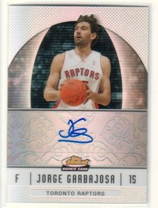 2006-07 Finest Rookie Autographs Refractors #97 Jorge Garbajosa H - NM-MT
