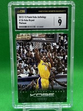 KOBE BRYANT 2012-13 Panini Anthology PLATINUM CSG 9 MINT SSP #6/8 Lakers