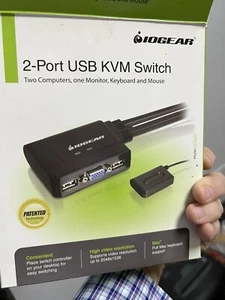 iogear 2 port kvm switch - Bild 1 von 8