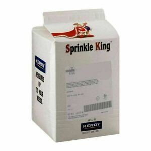 24lbs Sprinkle King Candy Sprinkles Pink Decorettes Case of 4 6lb Cartons