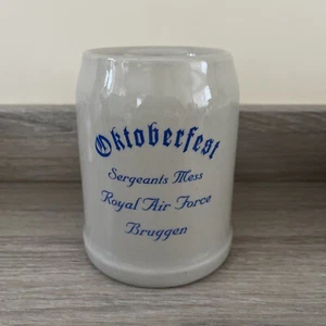 Steinzeug - deutsch - Bierkrug 0,5l - Oktoberfest - Royal Air Force - Bruggen - Bild 1 von 8
