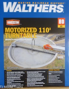 Walthers HO #933-2851 Motorized 110' Turntable -- Assembled - 16-7/16" 41.7cm OD - Picture 1 of 1