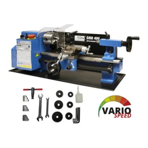 Güde Mini Drehmaschine Drehbank Metalldrehbank Metalldrehmaschine GMD 400 - Bild 1 von 7