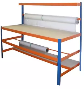 Profi-Verpackungsstation 1, BxT: 180x70 cm (Packtisch, Werktisch, Arbeitstisch) - Bild 1 von 1