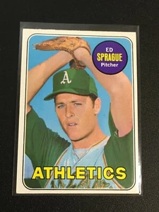 F59307  1969 Topps #638 Ed Sprague RC A'S - Picture 1 of 2