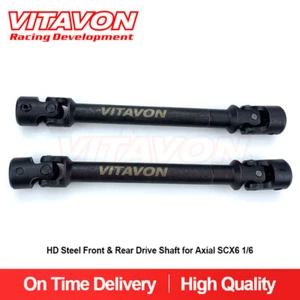 Eje de transmisión frontal y trasero de acero VITAVON SCX 6 HD para Axial SCX6 1/6 - Imagen 1 de 6