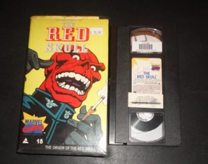 The Red Skull (VHS, 1985) Captain America Origin Vol. 18 Prism Big Box Clamshell - Picture 1 of 4