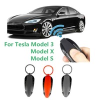 Silicone Rubber Keychain Key Fob Case Protector Cover For Tesla Model-3 S X