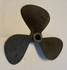 Antique Brass 3 Blade Boat Propeller Prop 13 X 14p Vintage Rare Unique Part