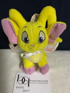 Juguete de peluche NEOPETS Faerie Acara-amarillo alas brillantes Jakks Pacific PA13687 - Imagen 1 de 5